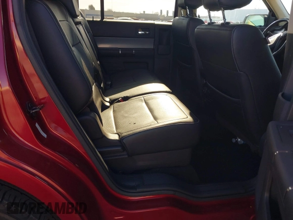 2014 Ford Flex Limited with VIN 2FMGK5D85EBD33530, listed as a IAAI auction lot 41631399 with 93,507 mi miles. Bid and sale history available at carsss.com. Image 8.