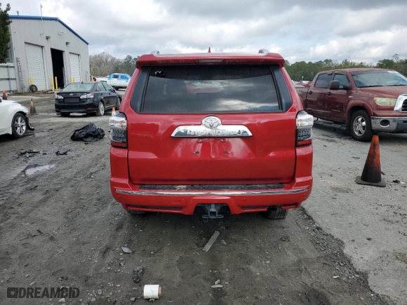 2019 Toyota 4Runner SR5 with VIN JTEZU5JR5K5206549, listed as a Copart auction lot 45499105 with 32,629 mi miles and Salvage Title. Bid and sale history available at carsss.com. Image 6.