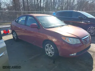 2010 Hyundai Elantra GLS with VIN KMHDU4AD8AU882989, listed as a IAAI auction lot 41465279 with 185,736 mi miles. Bid and sale history available at carsss.com. Image 1.