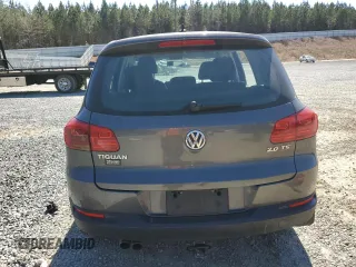 2014 Volkswagen Tiguan SE with VIN WVGAV3AX8EW619044, listed as a Copart auction lot 46990185 with 171,972 mi miles and Salvage title. Bid and sale history available at DreamBid. Image 6.