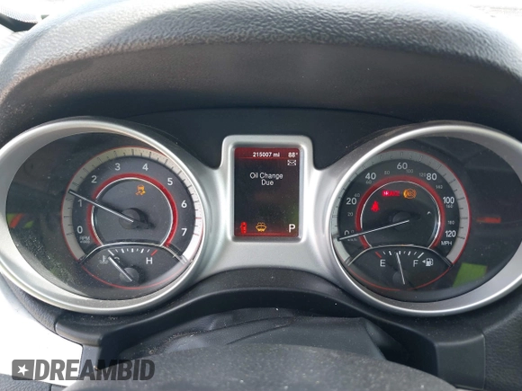 2014 Dodge Journey American Value Pkg with VIN 3C4PDCAB6ET248820, listed as a IAAI auction lot 39159166 with 215,007 mi miles. Bid and sale history available at carsss.com. Image 7.