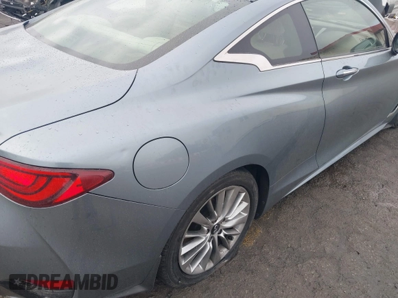 2020 Infiniti Q60 Luxe with VIN JN1EV7EK6LM340103, listed as a IAAI auction lot 41513787 with 81,054 mi miles and . Bid and sale history available at DreamBid. Image 6.