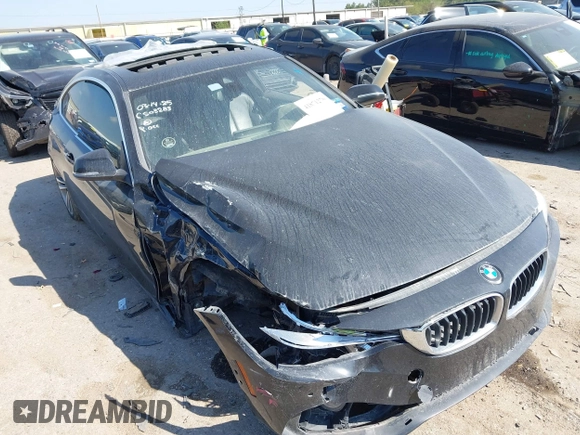 2019 BMW 4 Series 430i with VIN WBA4W3C51KAG91397, listed as a IAAI auction lot 41871270 with 108,701 mi miles and . Bid and sale history available at carsss.com. Image 6.