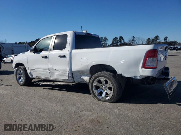 2019 Ram 1500 Tradesman z VIN 1C6RRECT3KN628017, wystawiony jako Copart lot #43822645 z przebiegiem 133 384 mil mil oraz Szkoda całkowita • Salvage title. Historia ofert i sprzedaży dostępna na DreamBid. Obrazek 2.