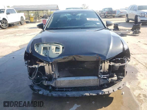 2021 Audi A6 Premium Plus with VIN WAUE3AF2XMN057372, listed as a Copart auction lot 74031954 with 47,651 mi miles and Clean Title. Bid and sale history available at carsss.com. Image 5.