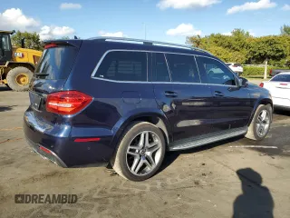 2018 Mercedes-Benz GLS 550 с VIN 4JGDF7DE2JB107504, выставлен на аукционе Copart как лот 44412735 с пробегом 92 312 миль миль и Чистый • Clean title. История ставок и продаж доступна на DreamBid. Изображение 3.