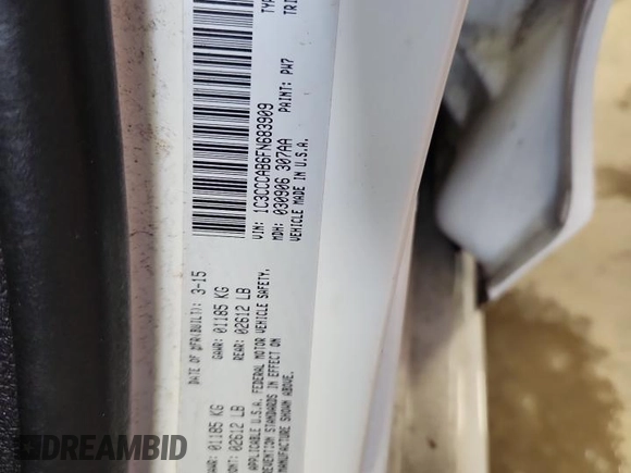 2015 Chrysler 200 Limited с VIN 1C3CCCAB6FN683909, выставлен на аукционе Copart как лот 60260105 с пробегом 216 843 миль миль и Чистый • Clean title. История ставок и продаж доступна на DreamBid. Изображение 12.