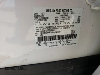 2023 Ford Explorer z VIN 1FM5K8AC0PGC21991, wystawiony jako Copart lot #82198394 z przebiegiem 12 639 mil mil oraz Szkoda całkowita • Salvage title. Historia ofert i sprzedaży dostępna na DreamBid. Obrazek 13.