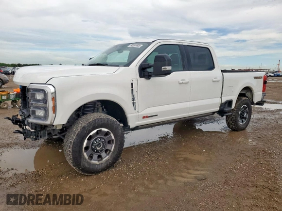 2024 Ford F-250 XL with VIN 1FT8W2BM9REC24042, listed as a Copart auction lot 60598605 with 28,099 mi miles and Salvage title. Bid and sale history available at DreamBid. Image 1.