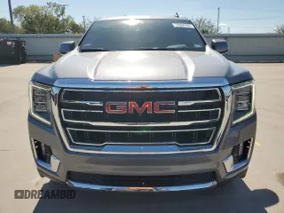 2021 GMC Yukon SLT with VIN 1GKS1BKD0MR157857, listed as a Copart auction lot 72684764 with 25,169 mi miles and Salvage Title. Bid and sale history available at carsss.com. Image 5.