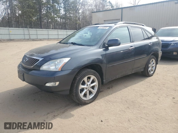 2009 Lexus RX 350 with VIN 2T2HK31U89C116769, listed as a Copart auction lot 49159345 with 200,797 mi miles and Salvage Title. Bid and sale history available at DreamBid. Image 1.