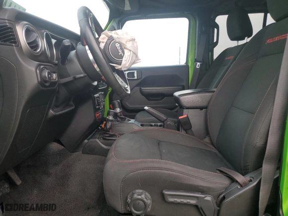 2019 Jeep Wrangler Unlimited Rubicon with VIN 1C4HJXFN8KW545049, listed as a Copart auction lot 41445415 with 57,744 mi miles and Salvage Title. Bid and sale history available at carsss.com. Image 7.