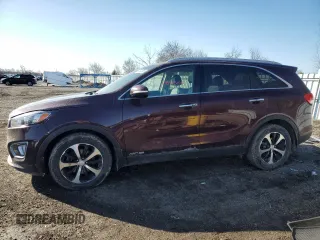 2018 Kia Sorento EX with VIN 5XYPHDA54JG345505, listed as a Copart auction lot 49640365 with 231,123 mi miles and Salvage Title. Bid and sale history available at carsss.com. Image 1.