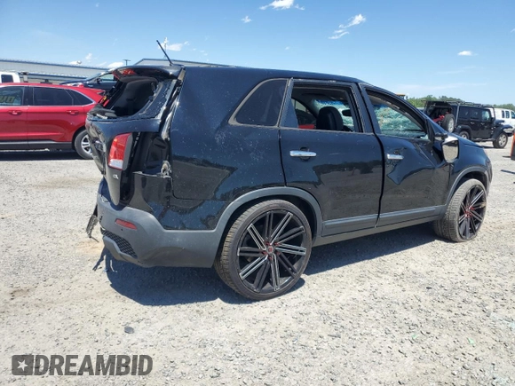 2013 Kia Sorento EX with VIN 5XYKU4A63DG316404, listed as a Copart auction lot 57867625 with 167,766 mi miles and Salvage title. Bid and sale history available at DreamBid. Image 3.