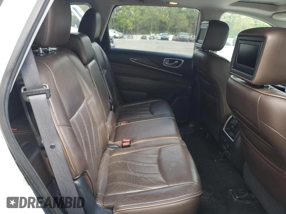 2013 Infiniti JX35 with VIN 5N1AL0MM6DC352606, listed as a Copart auction lot 50633205 with 123,798 mi miles and Salvage Title. Bid and sale history available at DreamBid. Image 11.