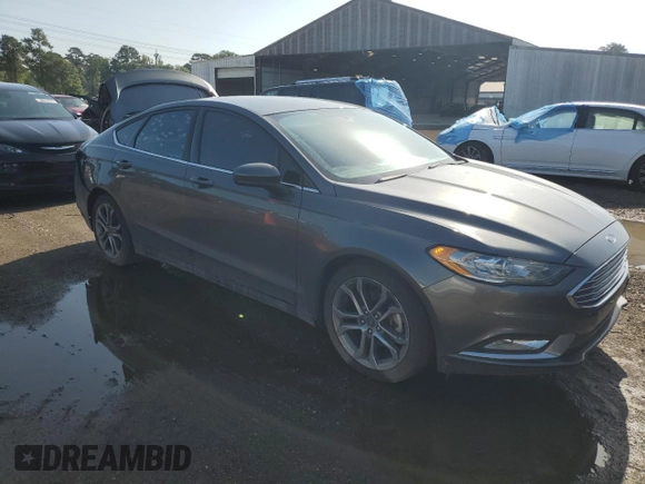 2017 Ford Fusion SE with VIN 3FA6P0H77HR346846, listed as a Copart auction lot 61825065 with 100,245 mi miles and Salvage title. Bid and sale history available at DreamBid. Image 4.