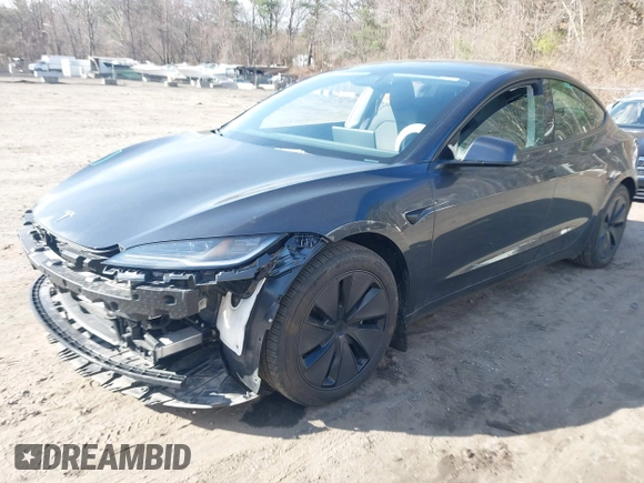 2024 Tesla Model 3 with VIN 5YJ3E1EA1RF735347, listed as a IAAI auction lot 41810655 with 14,901 mi miles. Bid and sale history available at carsss.com. Image 21.