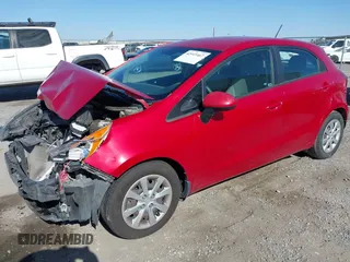 2015 Kia Rio LX with VIN KNADM5A30F6500710, listed as a IAAI auction lot 42049467 with 138,271 mi miles. Bid and sale history available at carsss.com. Image 18.