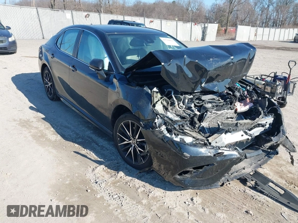 2021 Toyota Camry SE Nightshade with VIN 4T1T11AK6MU402597, listed as a IAAI auction lot 41718894 with Not Provided miles and . Bid and sale history available at carsss.com. Image 1.