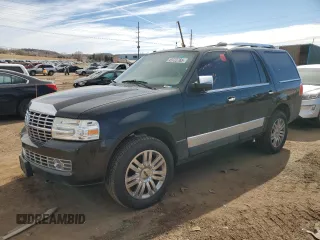 2012 Lincoln Navigator z VIN 5LMJJ2J5XCEL08283, wystawiony jako Copart lot #43722765 z przebiegiem Nie podano mil oraz Szkoda całkowita • Salvage title. Historia ofert i sprzedaży dostępna na DreamBid. Obrazek 1.