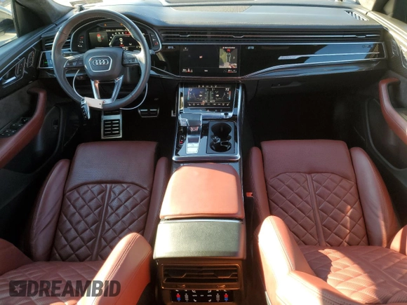 2022 Audi SQ8 Prestige z VIN WA1CWBF16ND026457, wystawiony jako Copart lot #84327434 z przebiegiem 24 770 mil mil oraz Szkoda całkowita • Salvage title. Historia ofert i sprzedaży dostępna na DreamBid. Obrazek 8.