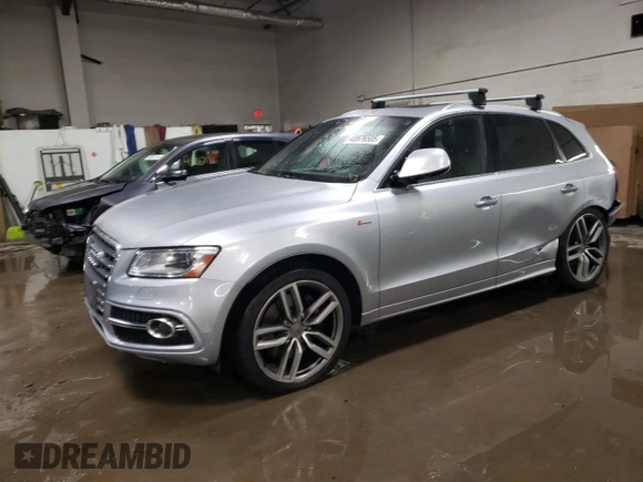 2015 Audi SQ5 Premium Plus с VIN WA1CGAFPXFA147491, выставлен на аукционе Copart как лот 48976505 с пробегом 124 717 миль миль и Списание • Salvage title. История ставок и продаж доступна на DreamBid. Изображение 1.