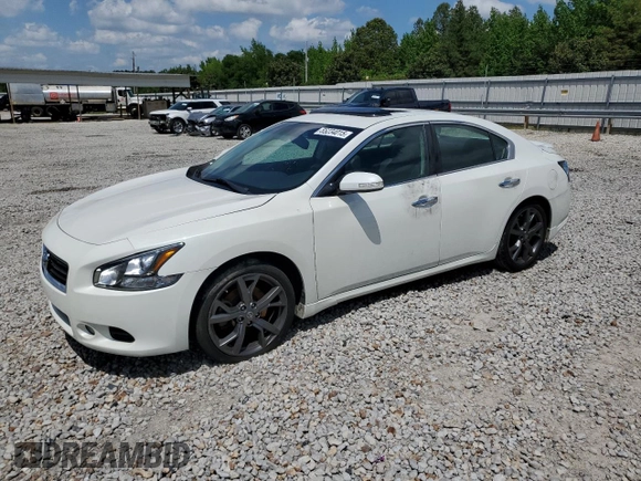 2014 Nissan Maxima SV with VIN 1N4AA5AP6EC912301, listed as a Copart auction lot 55234015 with Not provided miles and Clean title. Bid and sale history available at DreamBid. Image 1.