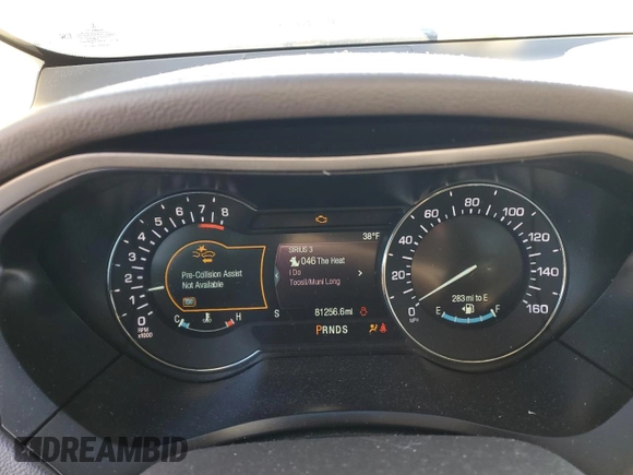 2019 Lincoln MKZ Standard with VIN 3LN6L5A93KR607763, listed as a Copart auction lot 41939105 with 81,256 mi miles and Salvage Title. Bid and sale history available at carsss.com. Image 9.