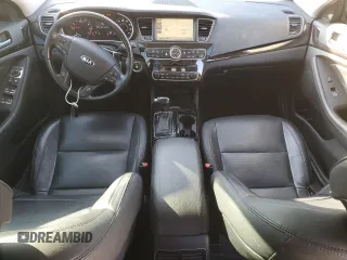 2014 Kia Cadenza Premium with VIN KNALN4D70E5133474, listed as a Copart auction lot 89336135 with 61,211 mi miles and Salvage Title. Bid and sale history available at DreamBid. Image 8.