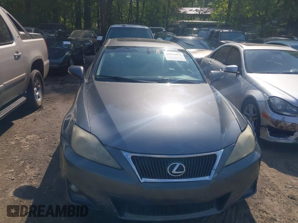 2012 Lexus IS 250 with VIN JTHBF5C21C5168978, listed as a IAAI auction lot 42076073 with 250,078 mi miles and . Bid and sale history available at DreamBid. Image 12.