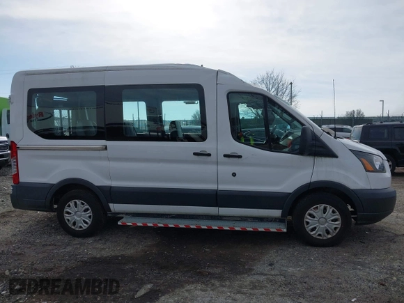 2017 Ford Transit Passenger XL with VIN 1FMZK1CMXHKA57730, listed as a IAAI auction lot 41835172 with 6,791 mi miles and . Bid and sale history available at DreamBid. Image 13.