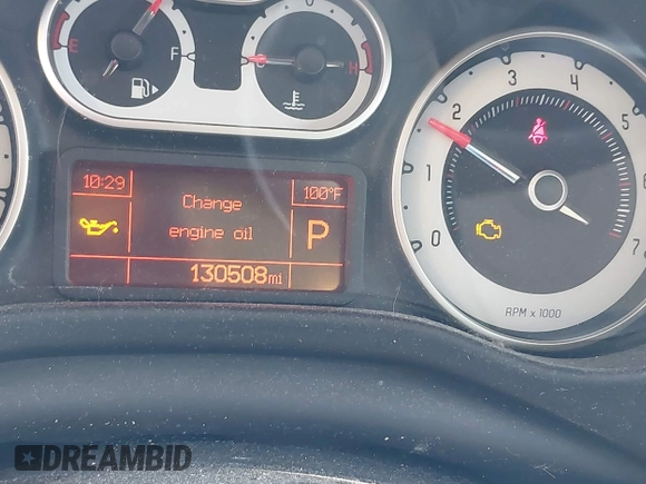 2014 FIAT 500L Lounge with VIN ZFBCFACHXEZ005568, listed as a IAAI auction lot 42802980 with 130,508 mi miles and . Bid and sale history available at DreamBid. Image 7.