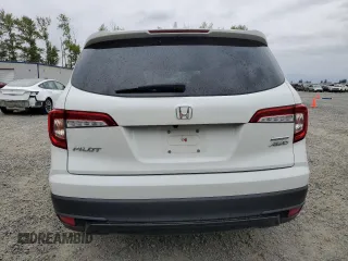 2021 Honda Pilot Special Edition with VIN 5FNYF6H29MB062742, listed as a Copart auction lot 54957435 with 66,915 mi miles and Salvage Title. Bid and sale history available at DreamBid. Image 6.
