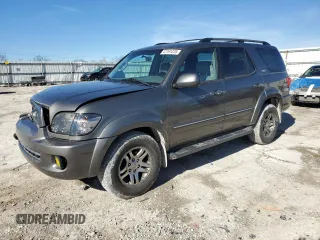 2007 Toyota Sequoia SR5 with VIN 5TDZT34A17S297595, listed as a Copart auction lot 47191375 with 271,778 mi miles and Salvage Title. Bid and sale history available at carsss.com. Image 1.
