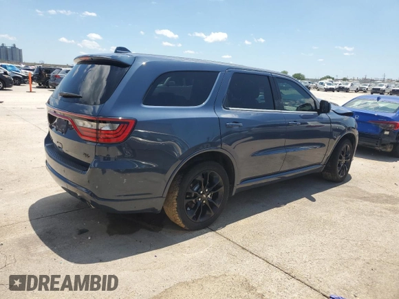 2020 Dodge Durango R/T with VIN 1C4SDJCTXLC395218, listed as a Copart auction lot 56059115 with Not provided miles and Salvage title. Bid and sale history available at DreamBid. Image 3.