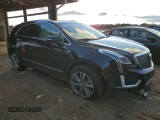 2024 Cadillac XT5 FWD Premium Luxury with VIN 1GYKNCR45RZ724822, listed as a Copart auction lot 80465084 with 2,903 mi miles and Salvage Title. Bid and sale history available at carsss.com. Image 4.