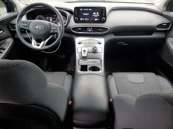 2021 Hyundai Santa Fe SE with VIN 5NMS1DAJ4MH355277, listed as a Copart auction lot 48996335 with 23,806 mi miles and Salvage Title. Bid and sale history available at carsss.com. Image 8.