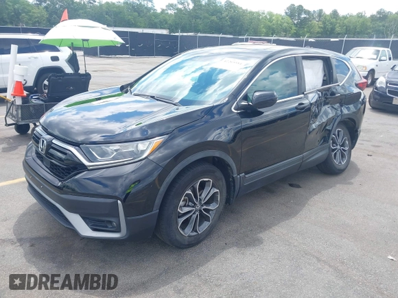 2020 Honda CR-V EX-L z VIN 5J6RW1H87LA014928, wystawiony jako IAAI lot #42265584 z przebiegiem 100 380 mil mil oraz . Historia ofert i sprzedaży dostępna na DreamBid. Obrazek 2.