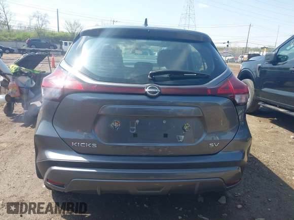 2023 Nissan Kicks SV with VIN 3N1CP5CV3PL558339, listed as a IAAI auction lot 41909842 with 49,427 mi miles. Bid and sale history available at carsss.com. Image 16.