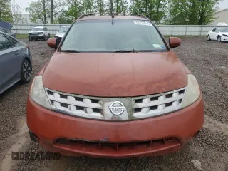 2005 Nissan Murano SL z VIN JN8AZ08W95W441878, wystawiony jako Copart lot #59869955 z przebiegiem 134 850 mil mil oraz Nie do naprawy • Non repairable. Historia ofert i sprzedaży dostępna na DreamBid. Obrazek 5.