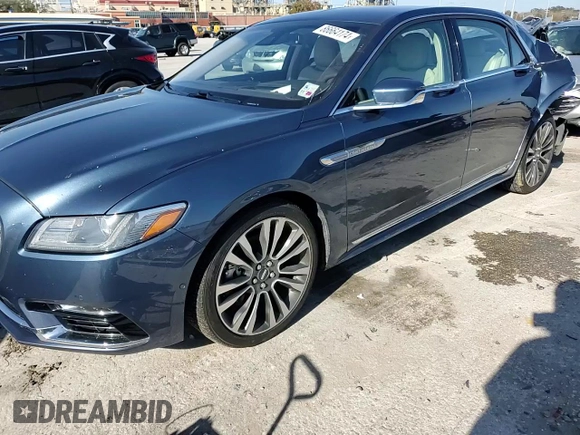 2018 Lincoln Continental Reserve with VIN 1LN6L9RP7J5612198, listed as a Copart auction lot 86664174 with 46,194 mi miles and Salvage Title. Bid and sale history available at carsss.com. Image 10.