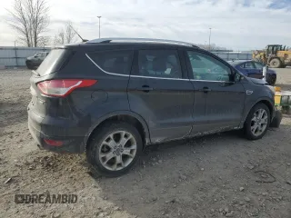2015 Ford Escape Titanium with VIN 1FMCU9JX2FUA23083, listed as a Copart auction lot 42923325 with 101,960 mi miles and Clean Title. Bid and sale history available at carsss.com. Image 3.