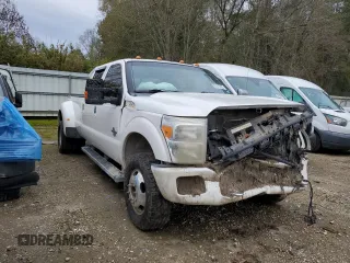 2015 Ford F-350 Lariat z VIN 1FT8W3DT5FEC62650, wystawiony jako Copart lot #87615005 z przebiegiem 177 542 mil mil oraz Szkoda całkowita • Salvage title. Historia ofert i sprzedaży dostępna na DreamBid. Obrazek 4.