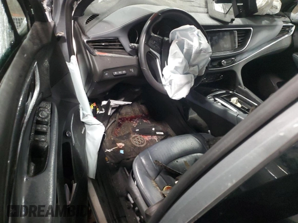 2023 Buick Enclave Premium with VIN 5GAEVBKW1PJ114003, listed as a Copart auction lot 87012714 with Not Provided miles and Salvage Title. Bid and sale history available at DreamBid. Image 8.