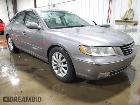 2008 Hyundai Azera Limited with VIN KMHFC46F98A273086, listed as a Copart auction lot 55390925 with 170,726 mi miles and Salvage title. Bid and sale history available at DreamBid. Image 4.