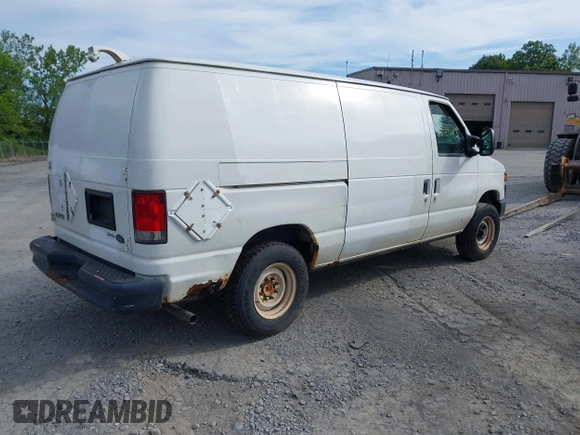2010 Ford Econoline Cargo Commercial with VIN 1FTNE1EW1ADA91803, listed as a IAAI auction lot 42449203 with 183,537 mi miles and . Bid and sale history available at DreamBid. Image 4.