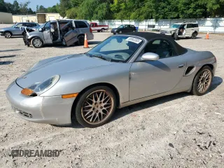 2000 Porsche Boxster S with VIN WP0CB2984YU664401, listed as a Copart auction lot 58963385 with 125,553 mi miles and Clean title. Bid and sale history available at DreamBid. Image 1.