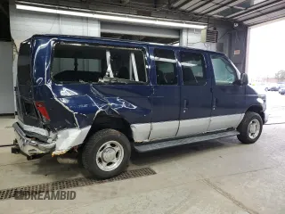 2008 Ford Econoline Passenger XL with VIN 1FMNE11L18DB43562, listed as a Copart auction lot 50723515 with 143,874 mi miles and Salvage Title. Bid and sale history available at carsss.com. Image 3.