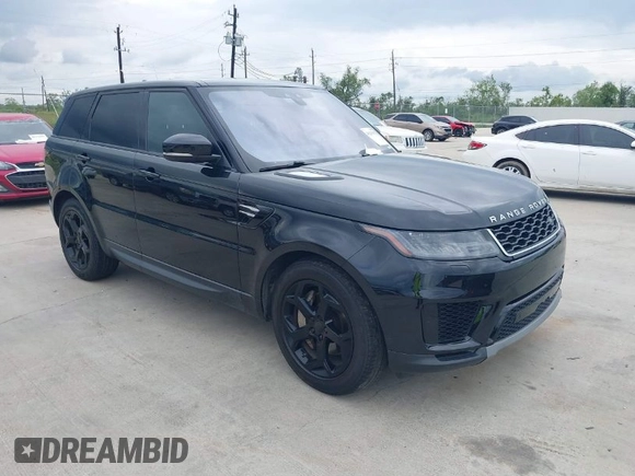 2020 Land Rover Range Rover Sport SE with VIN SALWG2SU1LA723719, listed as a IAAI auction lot 40249992 with 66,262 mi miles. Bid and sale history available at carsss.com. Image 1.