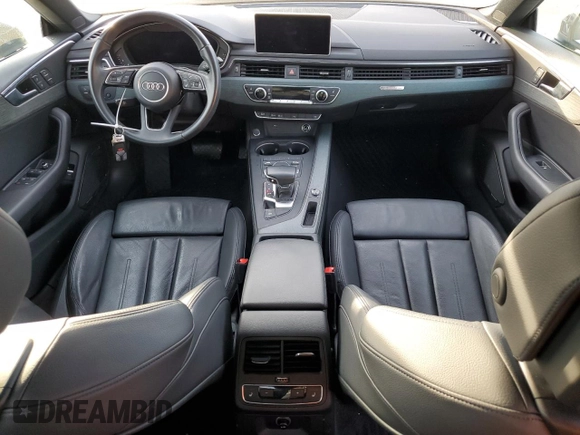 2018 Audi A5 Sportback Premium Plus with VIN WAUENCF59JA052750, listed as a Copart auction lot 46313864 with 70,286 mi miles. Bid and sale history available at carsss.com. Image 8.